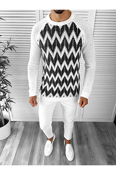 dehaine Men's striped sweater, T3613