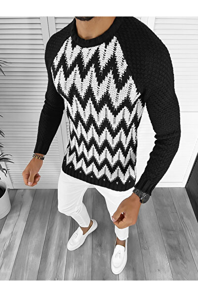 dehaine Men's striped sweater, T3613