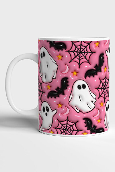 GRN TASARIM Halloween Halloween Special Printed Mug Cup