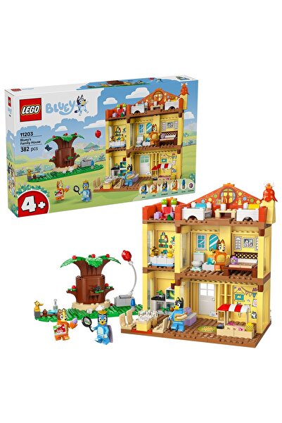 LEGO Bluey - Casa Albastră a Familiei 11203, 382 de piese