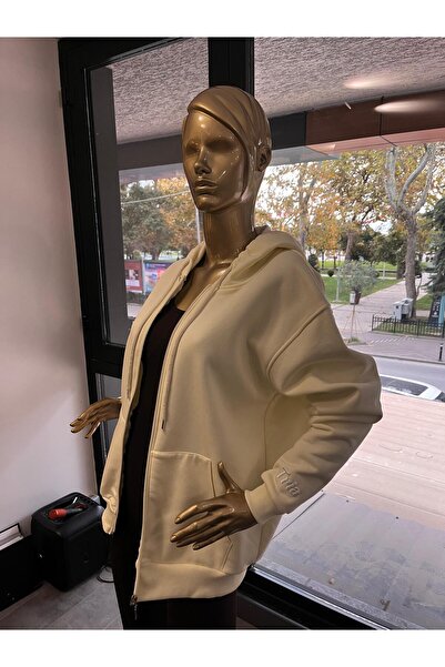 Tria Body Regular Cut with Zippered Hat 3 Threads Shar Fleece-Lined Eatshirt