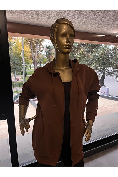 Tria Body CĂPĂȚĂ CU FERMĂTĂ CU TĂIȚEALĂ REGULARĂ 3 FIȘE cu căptușeală din fleece EATSHIRT