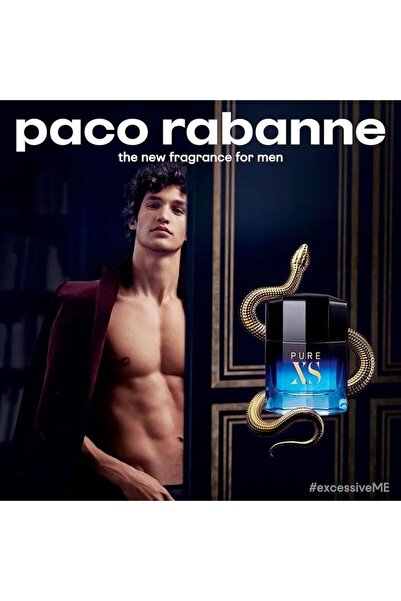 Perfumes بيور اكس اس باكو ربان اودي تواليت للرجال 100 مل (تستر)