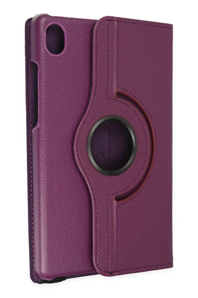 NewFace Lvsqvr Samsung Galaxy X510 Tab S9 Fe 11 Case 360 Tablet Leather Case (222905) - Plum