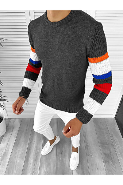 dehaine Men's striped sweater, T3588