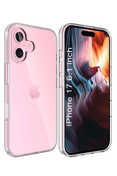 TheMohrim جراب BORTONY الشفاف النحيف المقاوم للخدش والصدمات لهاتف iPhone 17 م...