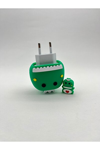 İphone 18w/20w Uyumlu Figürlü Şarj Aleti Kılıfı