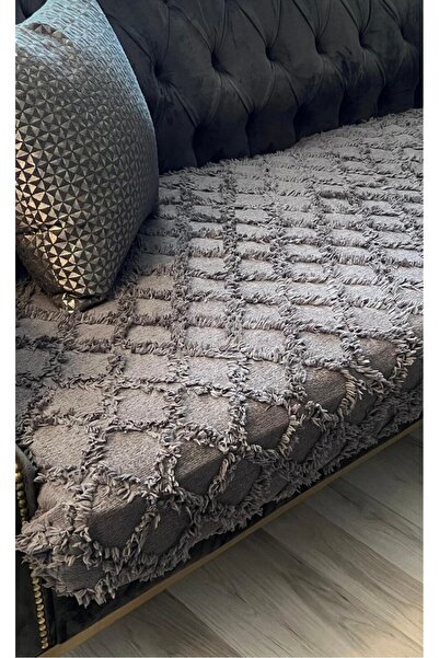 Madamca Gabri̇ela Sofa Cover Anthracite 100*240