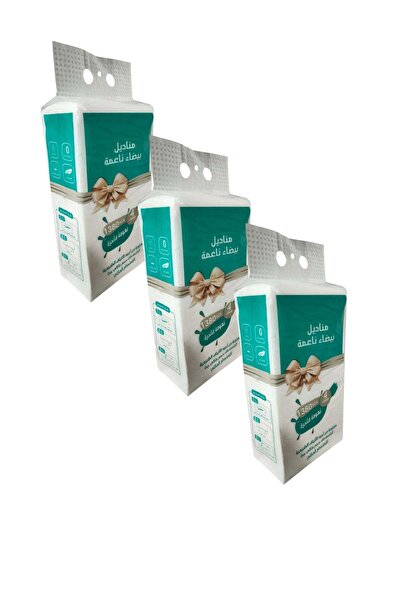 BN 3 عبوات من مناديل ورقية معلقة على الحائط، 4 طبقات - 1380 ورقة كبيرة