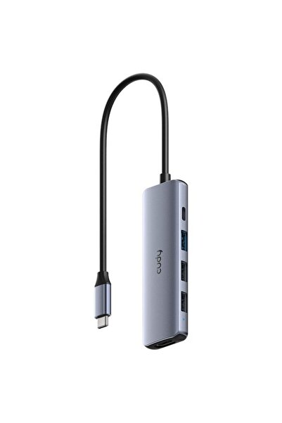 cudy Hub USB UH405, HDMI 4K 5 în 1, USB-C