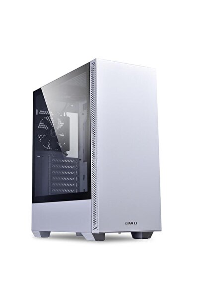 Lian Li LANCOOL 205 Carcasă ATX Mid Tower Albă cu Sticlă Securizată