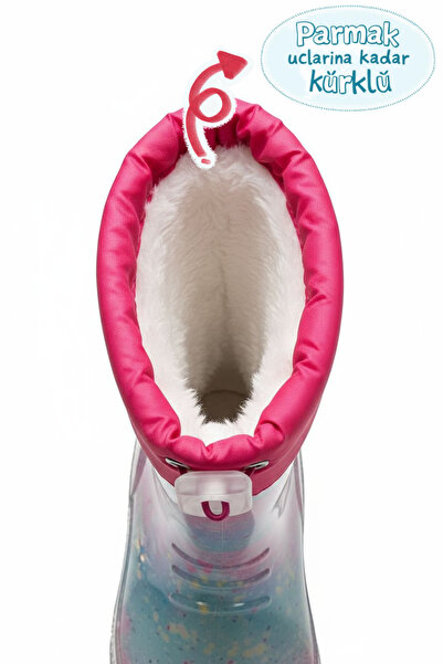 ZENEGE Çocuk Çizme Yağmur Ve Kar Botu