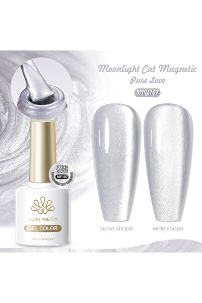 Born Pretty Moonlight Korean Cat Eye Kore Kedi Gözü Kalıcı Oje 10 ml MY107