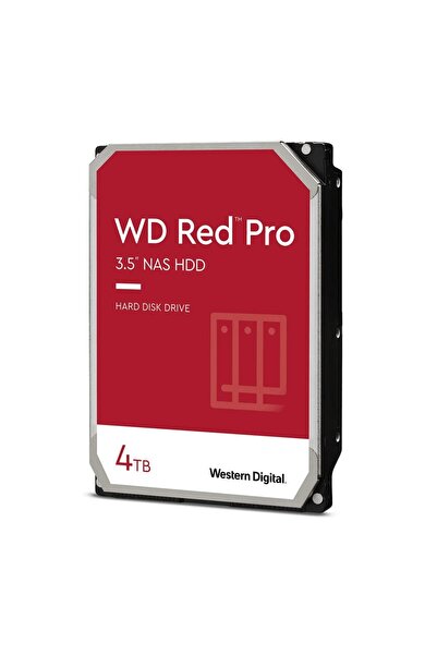 WD HDD NAS Red Pro 4TB CMR, 3.5'', 256MB, 7200 RPM, SATA, TBW: 550