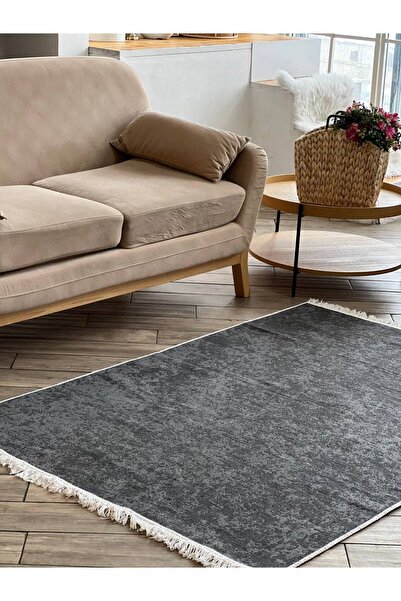 MirCotton Pamuklu Dokuma Kilim Çift Taraflı Modern Desenli Yıkanabilir MR3