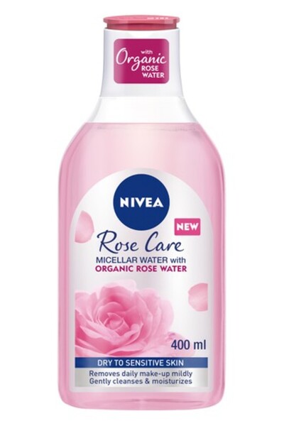 NIVEA Micellar Water Rose Care Dry & Sensitive Skin 400ML