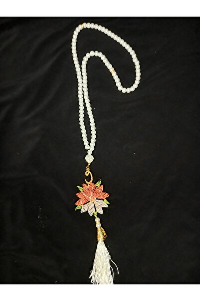 yörük tuhafiye Handmade Needle-Weaving Pearl Rosary, Dowery Rosary, Groom's Rosary, Bride's Rosary, Bohça Rosary