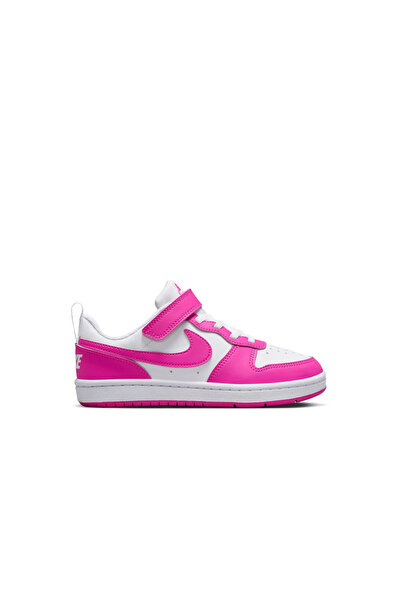 Nike Court Borough Low Ps Children's Pink Sneaker Shoes (Sporti̇ks)