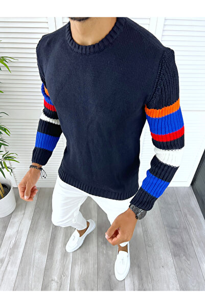 dehaine Men's striped sweater, T3588