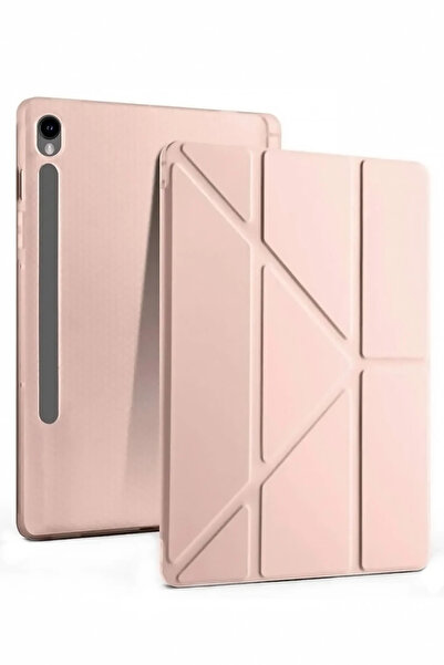 NewFace Lvsqvr Samsung Galaxy Tab S10 Fe Plus 13.1 Mars Tablet Case with Pen Holder - (223042) Rose g