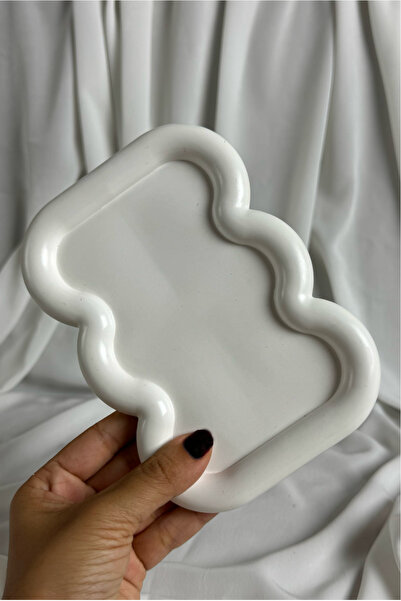 Misu design Decorative Cloud Tray, Jewelry Tray, Candle Plate, Decorative Sta...