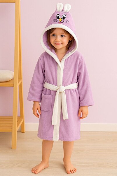 SLOBODA Kapşonlu Çocuk Bornozu