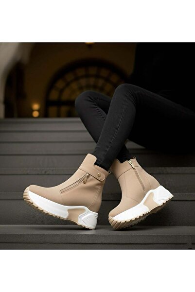 Modanizm أحذية رياضية بكعب عريض من كورفيه