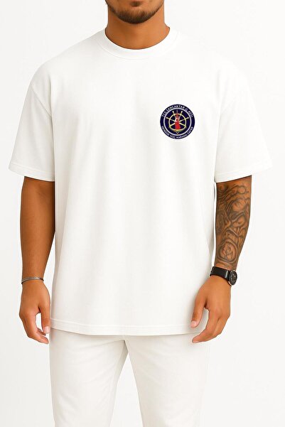 Bahriyeli Collection Oversized Tcg Sancaktar L403 Pocket Design Unisex T-Shirt