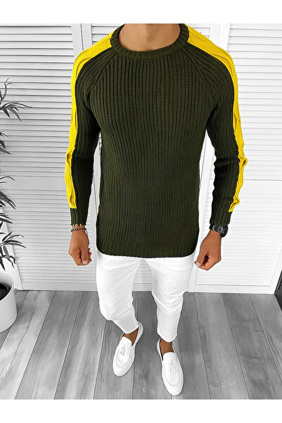 dehaine Men's striped sweater, T3586