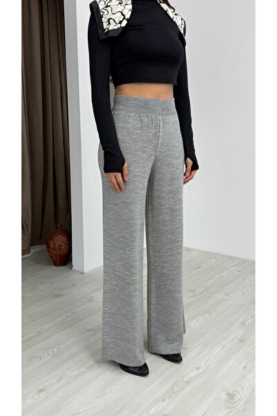 Leo Ferre Women's Comfortable Fit Knitwear Pants 25702