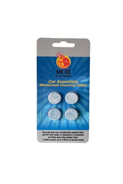 MOOD ( BE AUTHENTIC ) Set of 4 Original MOOD (BE AUTHENTIC) concentrated capsules for car windshield cleaning