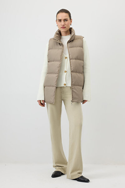 Touché Privé Quilted Vest with Zipper