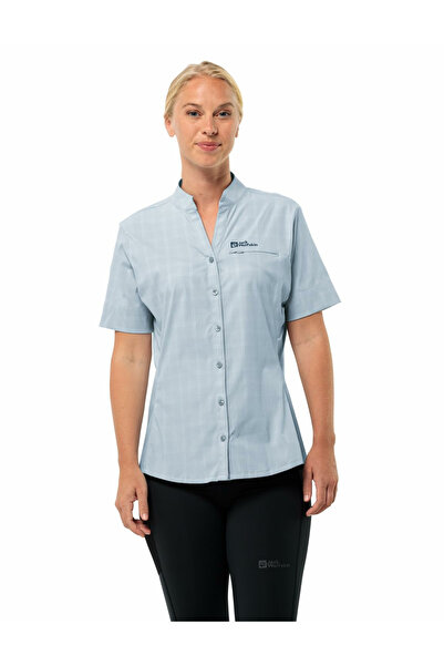 Jack Wolfskin Knopfleisten T-Shirt für Damen