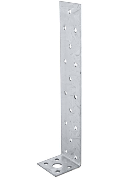 Evotools Wide Steel Anchor for Fixing in Concrete Wood Joint 200x40x40x2 mm