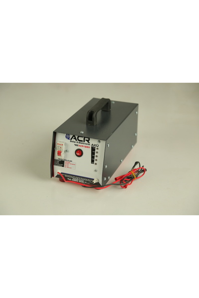 ACR GÜÇMATİK AKÜ ŞARJ CİHAZI 12 VOLT 200 AMPER 5 YIL GARANTİLİ 20 AMPER KAPASİTELİ FAN SOĞUTMALI