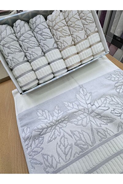 Dantelux Dowery 6-Piece Boxed Towel Set 50X90 cm Hand Towel Towel Set