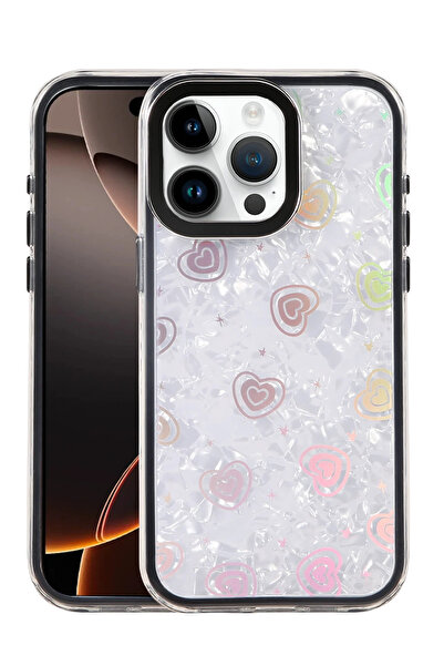 NewFace غطاء LVSQVR لهاتف آيفون 15 برو ماكس بنمط لومي (225511) - أسود