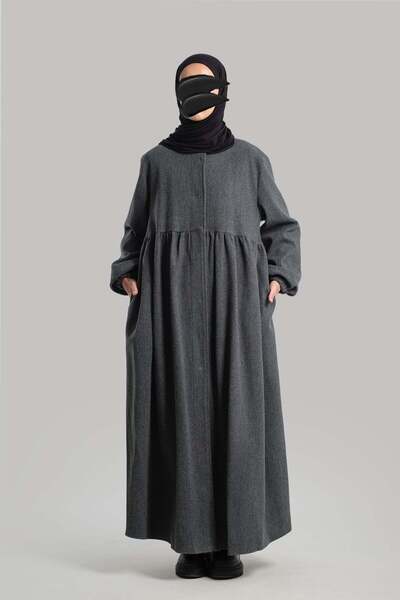 Emare Kaşe Ahsen Coat - Gray