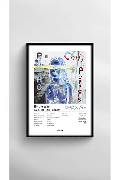 Thetic Red Hot Chili Peppers - by the Way Album Collection Premium Spotify Poster!