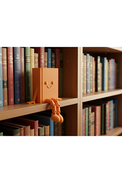 craftopya Sevimli Kitap Figür - Kitaplık Süsü- Dekor