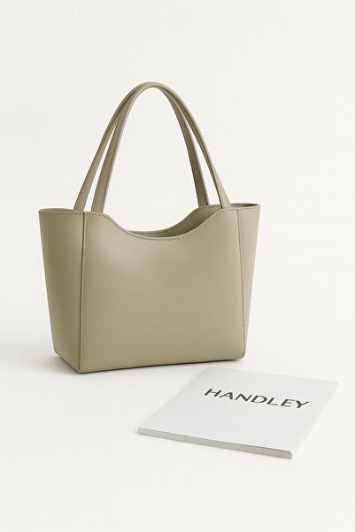 Handley حقيبة كتف وحقيبة يد بسيطة - موديل أنيق للاستخدام اليومي