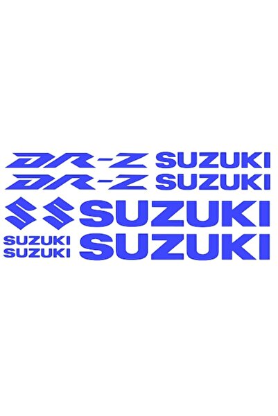 Oracal 651 Set 10 stickere suzuki dr-z v2, 20cm x2cm, cupru