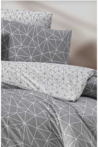 TULUM'S 100% Cotton Double Bedding Set with Geometric Pattern