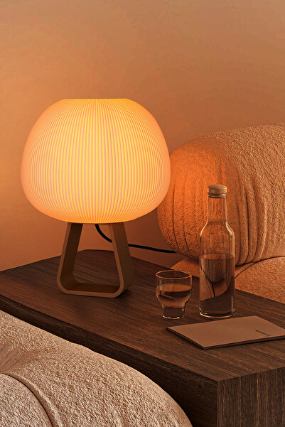 Lunipa Lamp Mora Masa Lambası – Beyaz Işık, Dekoratif Abajur