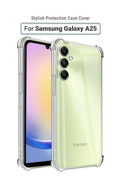 Generic Protective Clear Cover With Corner Bumpers For Samsung Galaxy A25