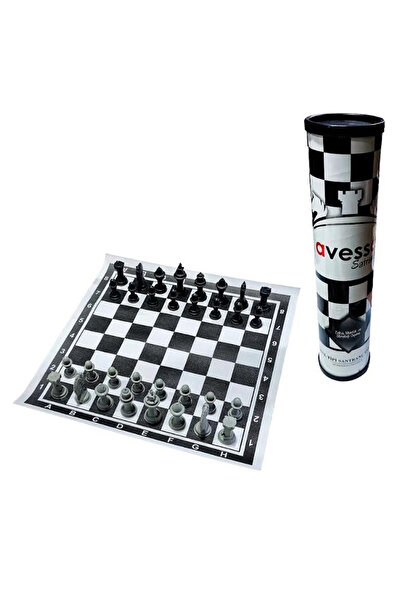 AVESSA Rst-10 Okul Tipi Rulo Satranç Takımı – Çocuk ve Yetişkinler Için Zeka ...