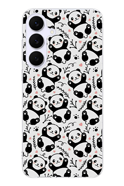 TechTree حافظة سيليكون متوافقة مع هاتف سامسونج جالاكسي S25 FE من مينيك بانداز مطبوع