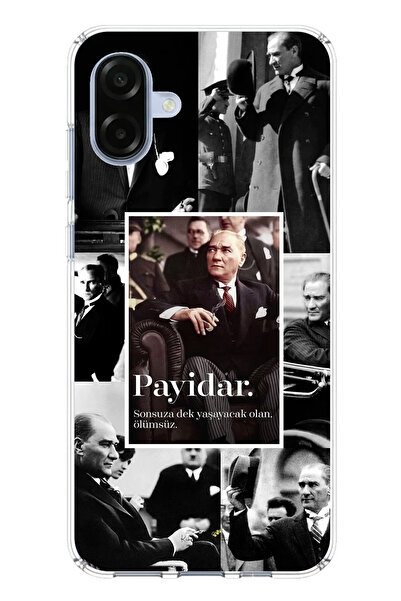 TechTree Samsung Galaxy A07 Compatible Atatürk Payidar Printed Silicone Case
