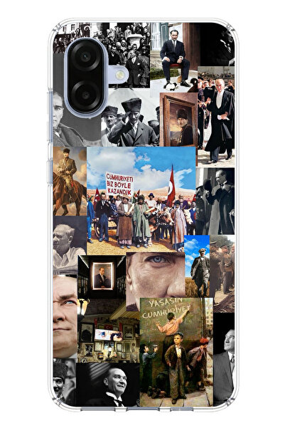 TechTree حافظة سيليكون متوافقة مع هاتف سامسونج جالاكسي A07 من أتاتورك ريبابلي...