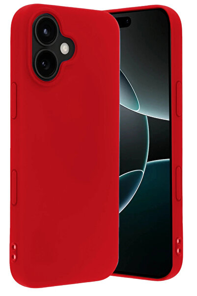 NewFace LVSQVR آبل آيفون 17 فيرست سيليكون (230345) - أحمر